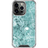 Crushed Turquoise iPhone 16 Pro Clear Case
